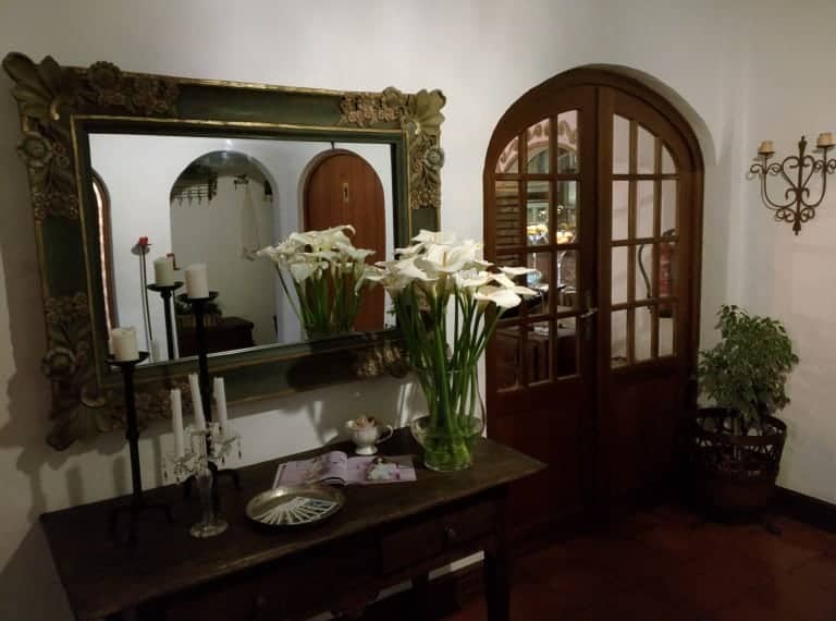 Entrance of the restaurant in Alvor: Pôr-do-Sol.