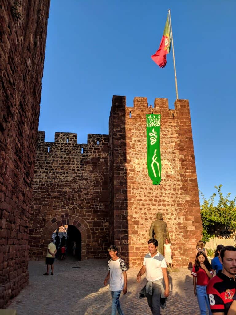 A castle used in a Medieval Fair in Portugal